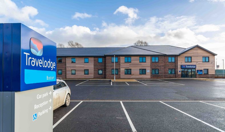 Work completes at new Travelodge in Boston, Lincolnshire