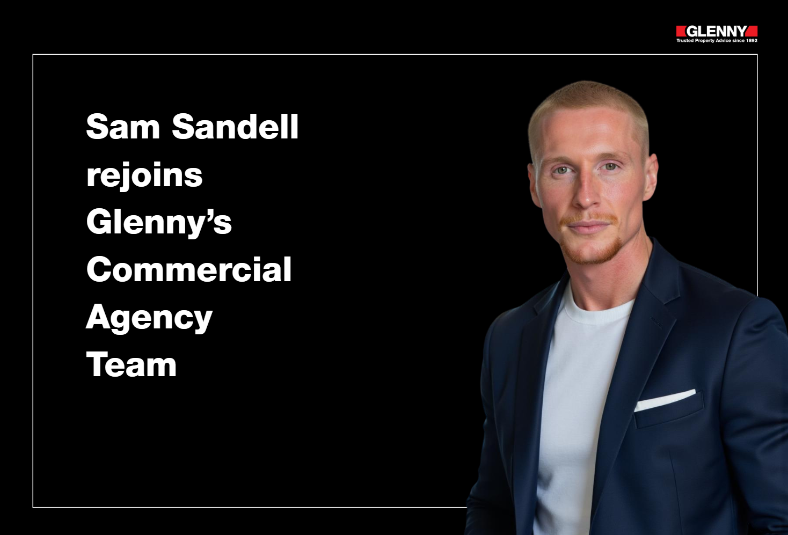 Sam Sandell rejoins Glenny's Commercial Agency Team