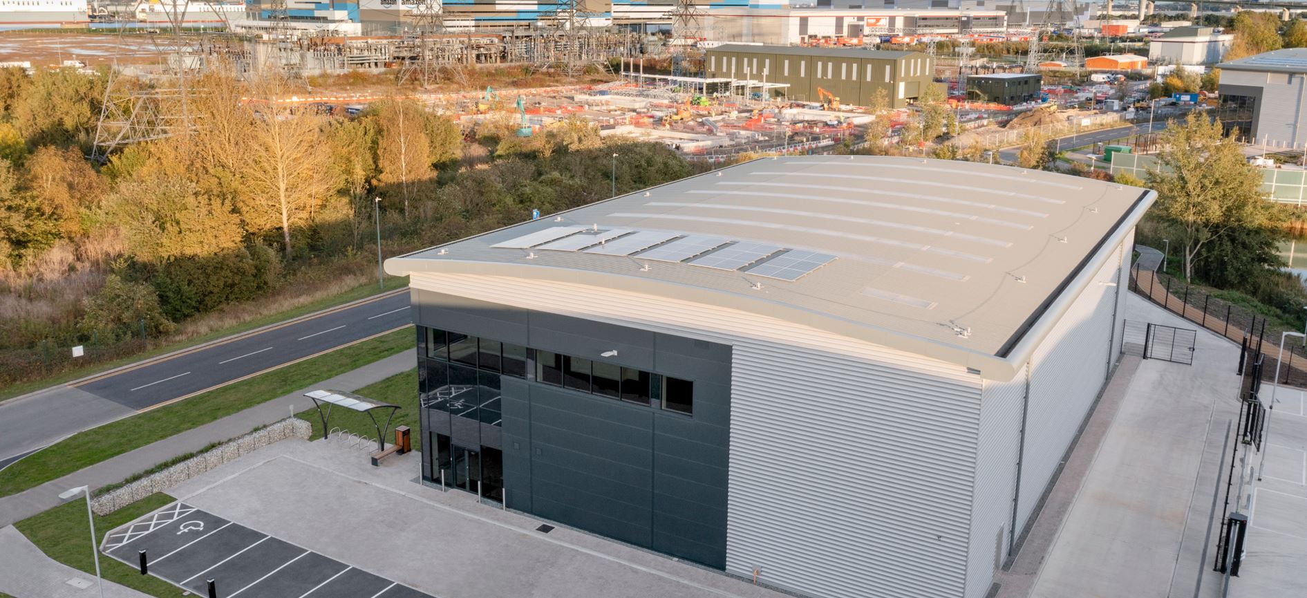 New Grade A industrial warehouse unit at Dartford X 